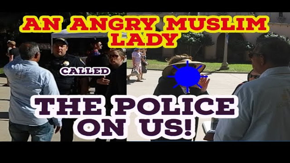 An angry Muslim lady called the Police on us!/BALBOA PARK